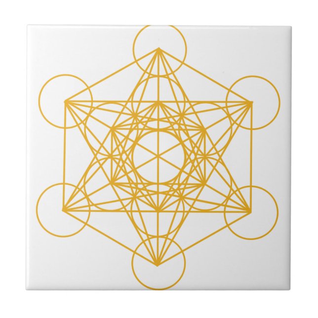 Ouro do cubo de Metatron (Frente)