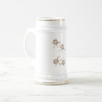 Ouro do Homem-Aranha e Caneca de cerveja branca