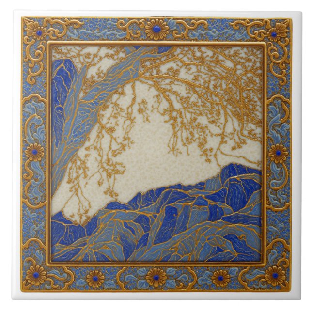 Ouro dos Alpes Franceses  Prata Bronze  Azulejo Ce (Frente)