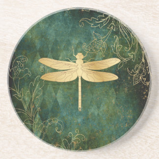 Ouro Dragonfly Porta copos Sandstone