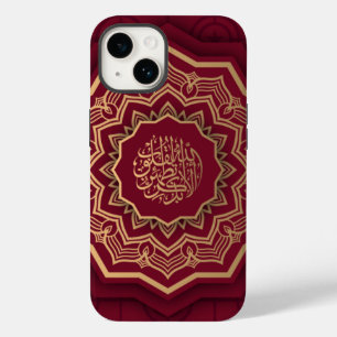 Ouro e Crimson Estilo Árabe Mandala