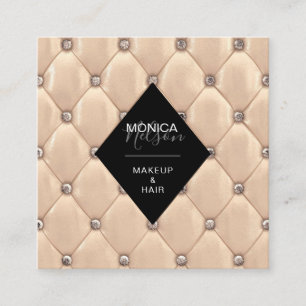 ouro falso luxuoso e cartão de visita preto