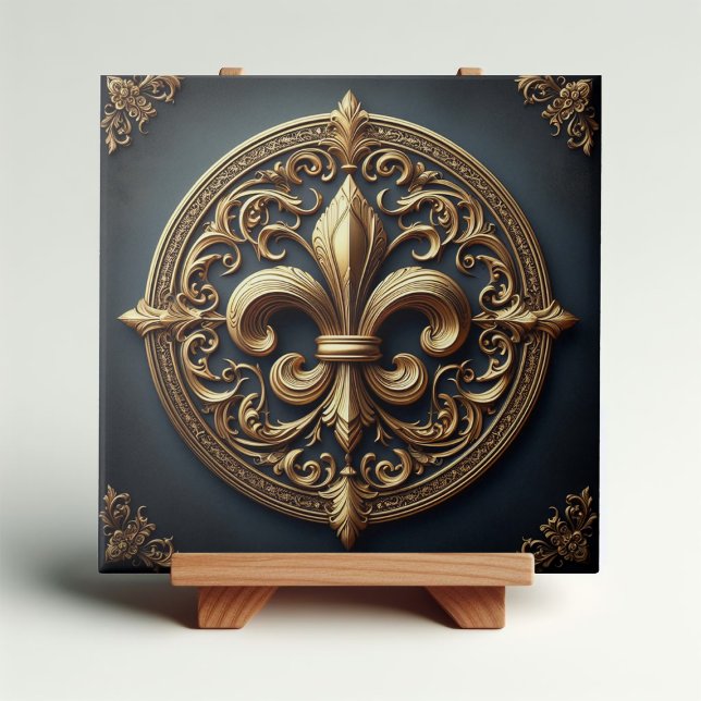 Ouro Fleur De Lis (Criador carregado)