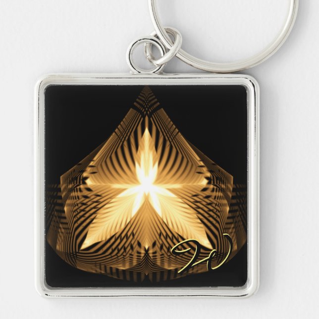 Ouro Flourar 1 Chaveiros (Frente)