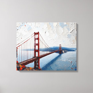 Ouro Gate Bridge Canvas Wall Art