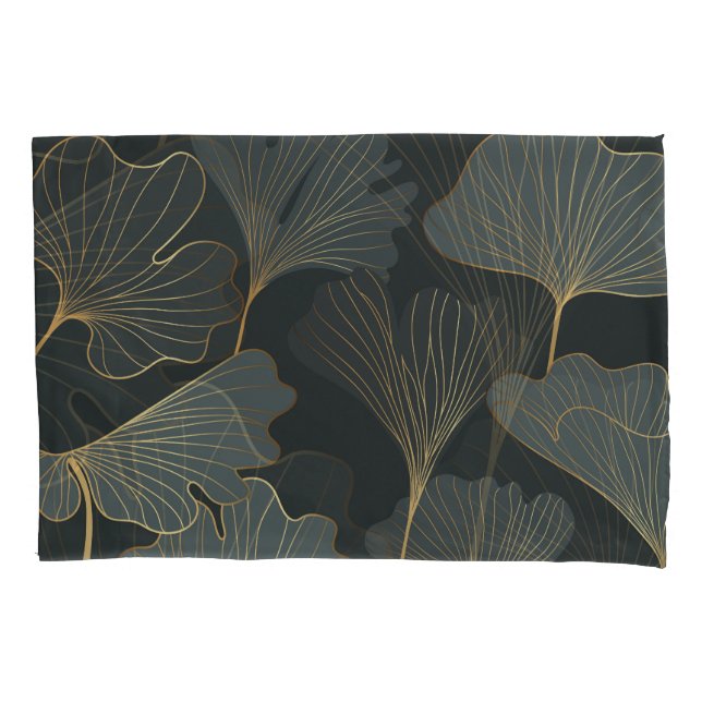 Ouro Ginkgo: Deco Floral Luxurioso. (Frente)