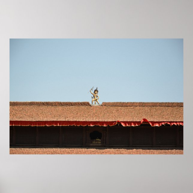 Ouro Guardian, Nepal - Impressão de fotografia Via (Frente)