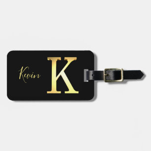 Ouro K Etiqueta de bagagem