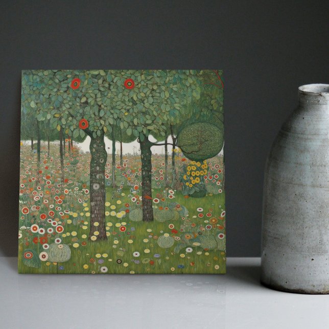 Ouro Klimt Árvore da Vida Abstrato de Arte Nouveau (Criador carregado)