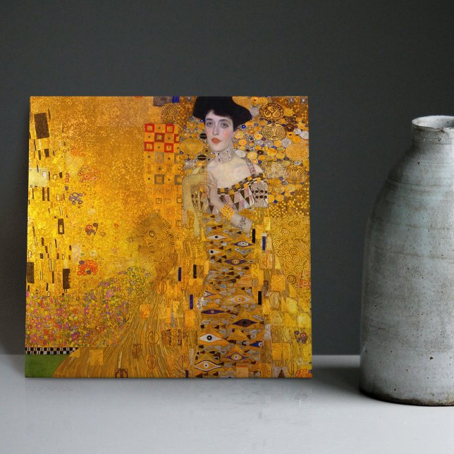 Ouro Klimt Lady Adele Bloch Bauer Art Nouveau (Criador carregado)