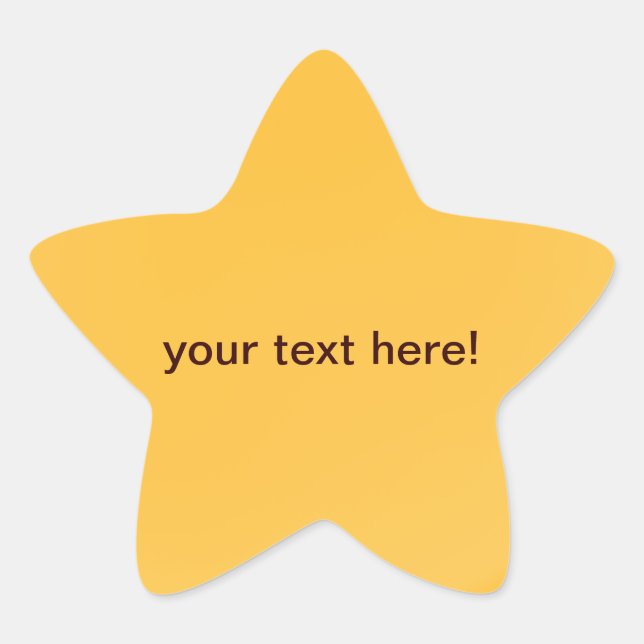 Ouro laranja - adesivos estelares (Frente)
