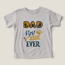 Ouro Laranja e Dia de os pais Moderno Azul