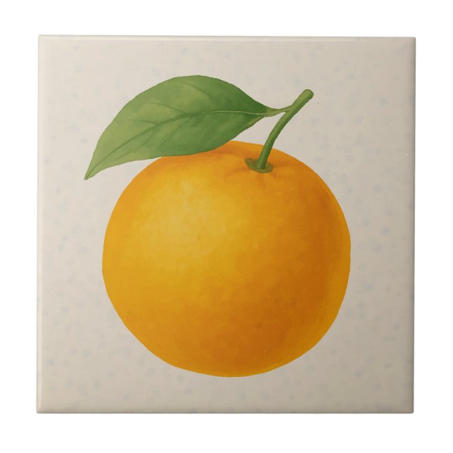 Ouro Laranja - Fruta de Aquarela (Frente)