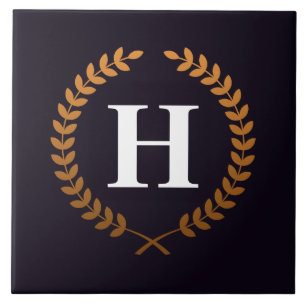 Ouro Laurel WreDeath Monograma