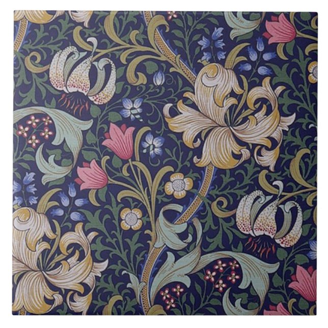 Ouro Lily, William Morris (Frente)