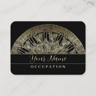 Ouro Mandala - Cartão de visita