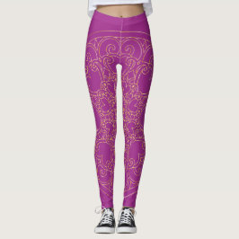 Ouro Mandala - Leggings