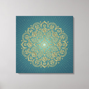 OURO MANDALA Rosette - Canvas