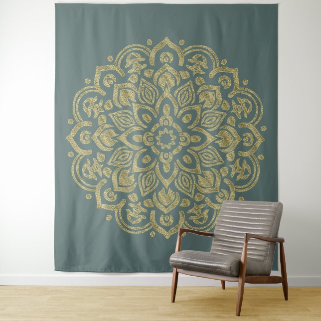 Ouro Mandala - Tapeçaria (In Situ)