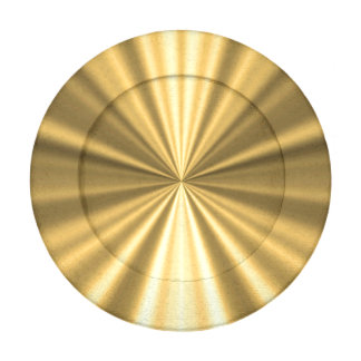 Ouro metálico do falso