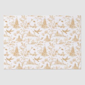 Ouro Modelos Chinoiserie Tiuuse Papel