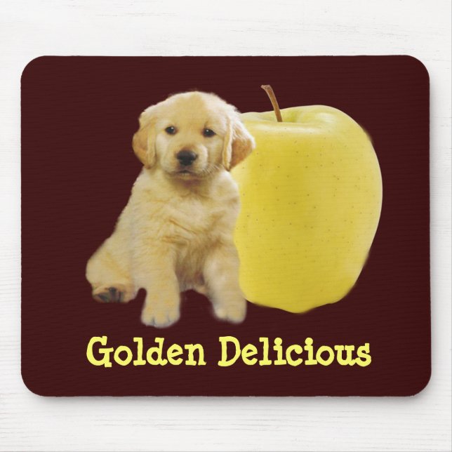 Ouro - Mousepad delicioso (Frente)