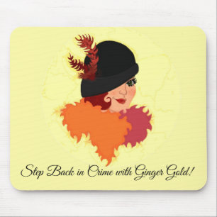 Ouro Mousepad do gengibre