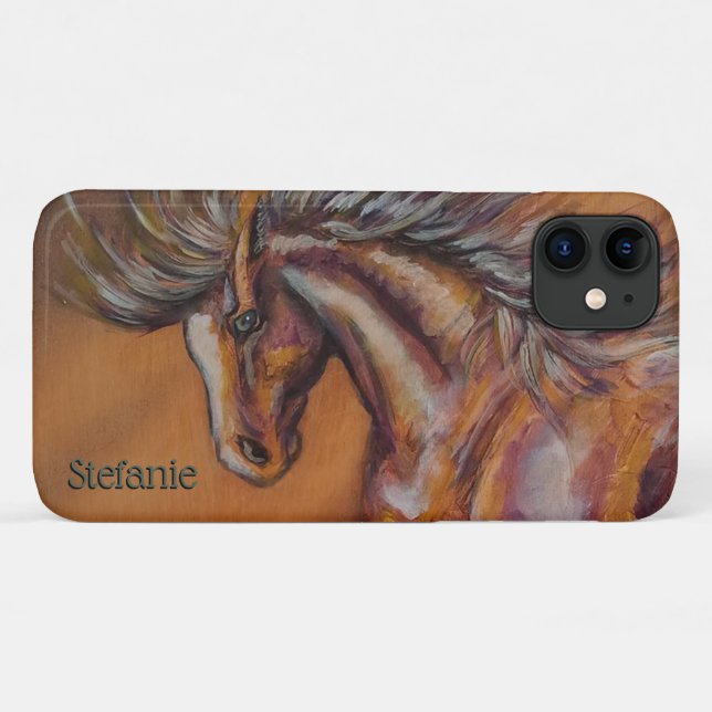 Ouro Palomino Pintura capas de iphone De Casquilho (Verso (horizontal))