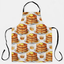 Ouro Pancake Morning Watercolor Xarope e manteiga