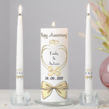 Ouro personalizado 50º aniversário de casamento