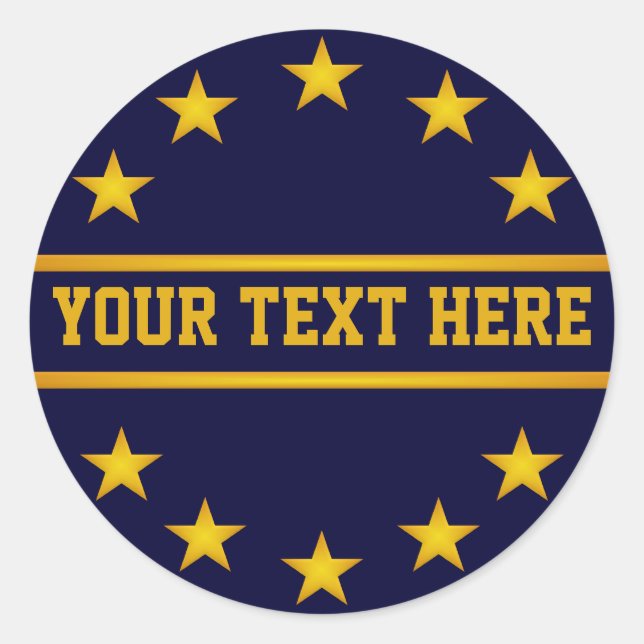 OURO PERSONALIZADO INICIA adesivos (Frente)