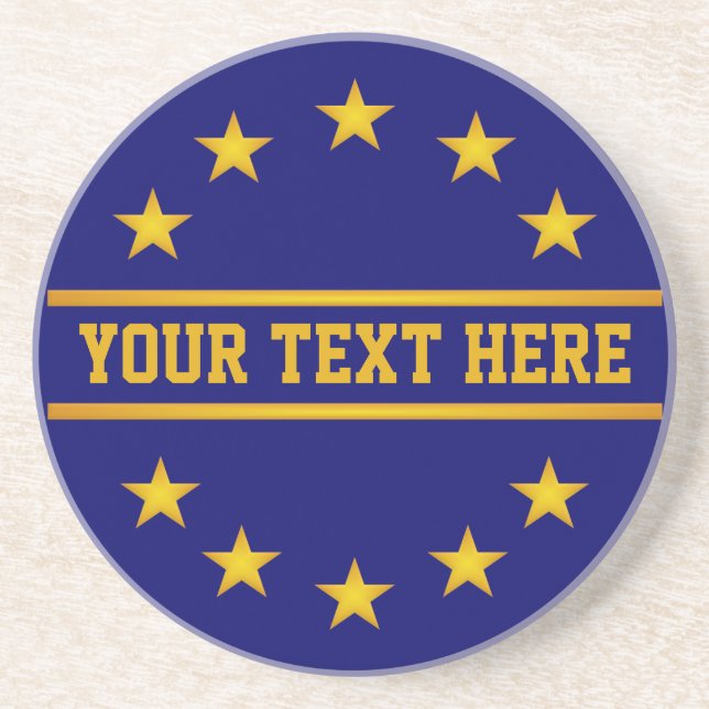 OURO PERSONALIZADO INICIA PORTA COPOS (Frente)