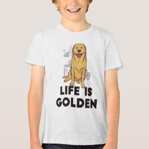 Ouro Retriever Dog - A Vida É Ouro