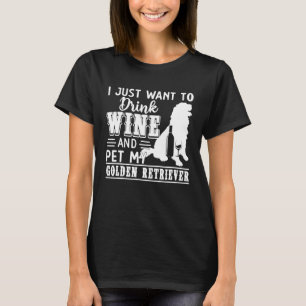 Ouro Retriever Mamãe Camisa Beba Vinho E Gol De An