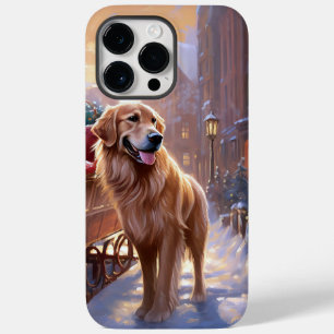Ouro Retriever Natal Festivo