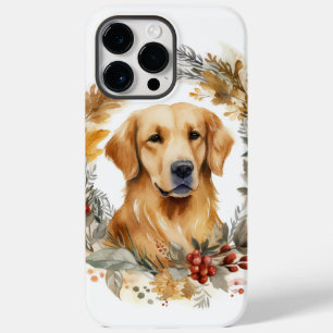 Ouro Retriever Rua De Natal Festivo