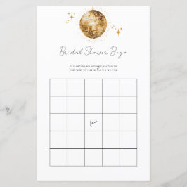 Ouro Retro Disco Bingo Chá de panela Game