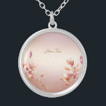 Ouro Rosa Deixa Colar Floral<br><div class="desc">Belo Ouro Rosa Deixa Colar Floral</div>