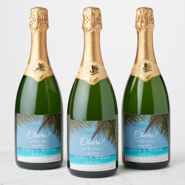 Ouro Tropical 50º Aniversário de Casamento (Garrafas)