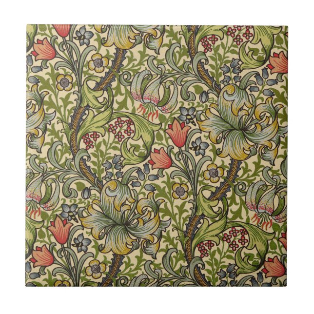 Ouro William Morris Lily (Frente)