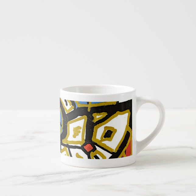 OURO – Xícara de Café Espresso Elegante (Direita)