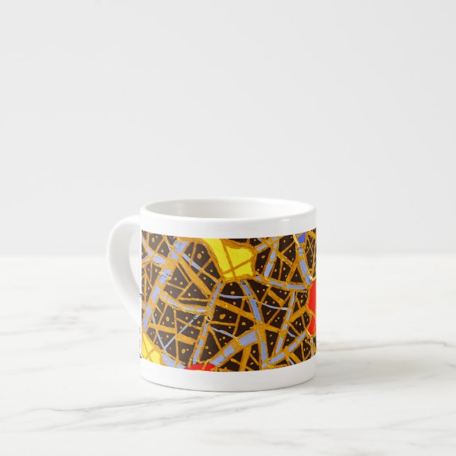 OURO – Xícara de Café Espresso Elegante - GGAST (Frente Esquerda)