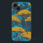 Ouro Yseta Garden com fundo azul<br><div class="desc">As flores de fio de Ouro pontuam esta linda cena de jardim. O fundo azul também contém uma sugestão de folhas espalhadas por toda parte. É como olhar para uma foto de Olho Mágico,  exceto muito mais divertido!</div>