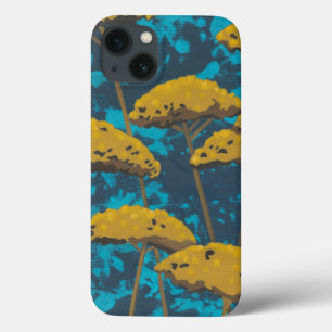 Ouro Yseta Garden com fundo azul