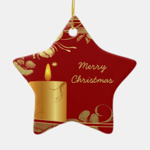 Ouros e Enfeites de natal de velas