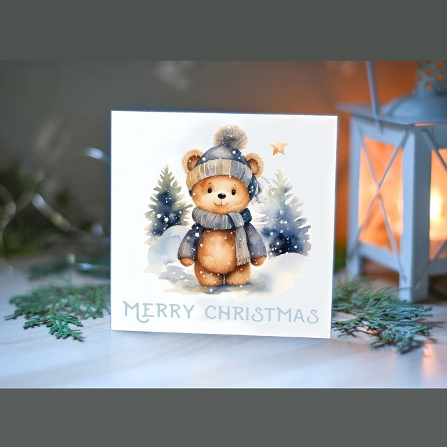 Ours en peluche dans la forêt, personnalisé (Criador carregado)