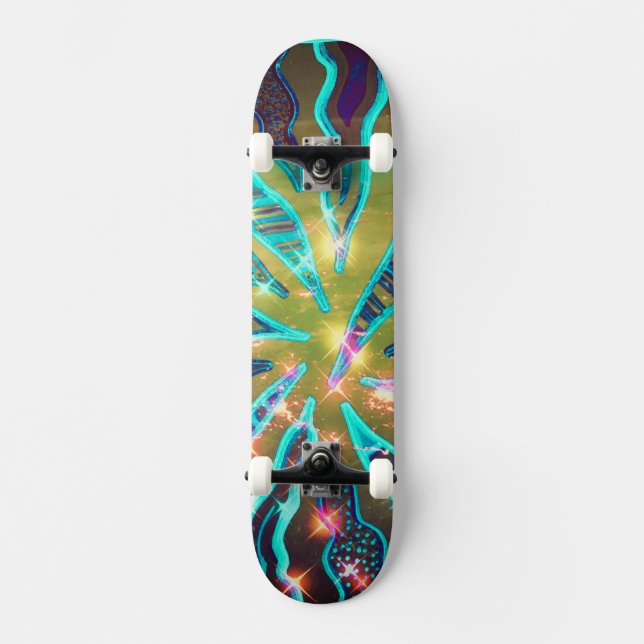 Out of This World Graffiti Skateboard (Frente)