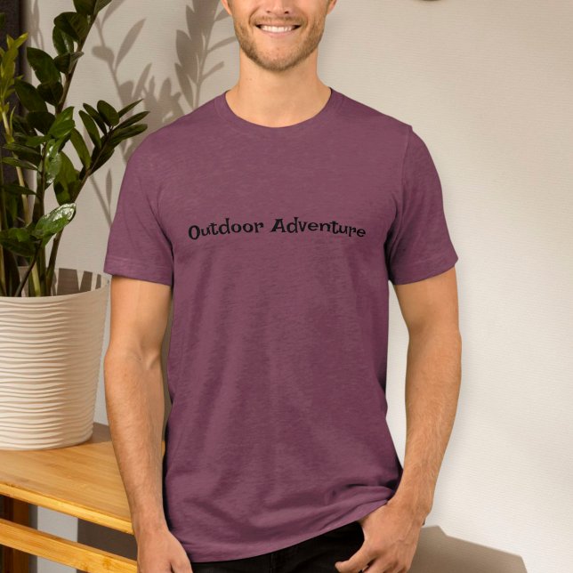 Outdoor adventure shirt / Camping tee /Backpacking (Criador carregado)