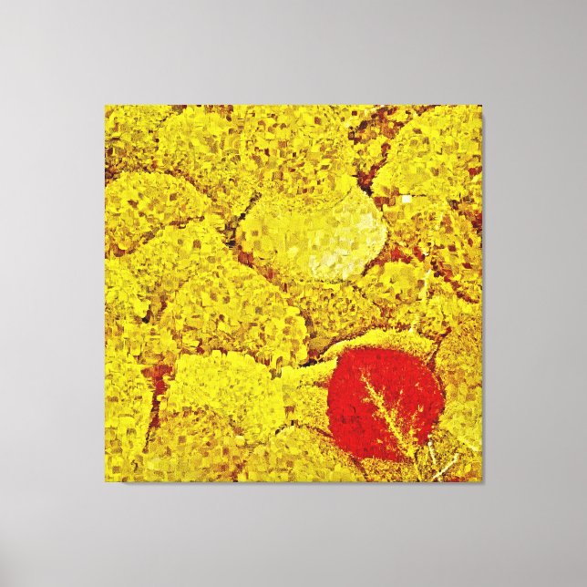 Outono Amarelo nº 2 - Canvas de Pintura (Frente)