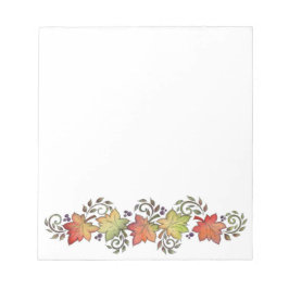 Outono - Bloco de Notas